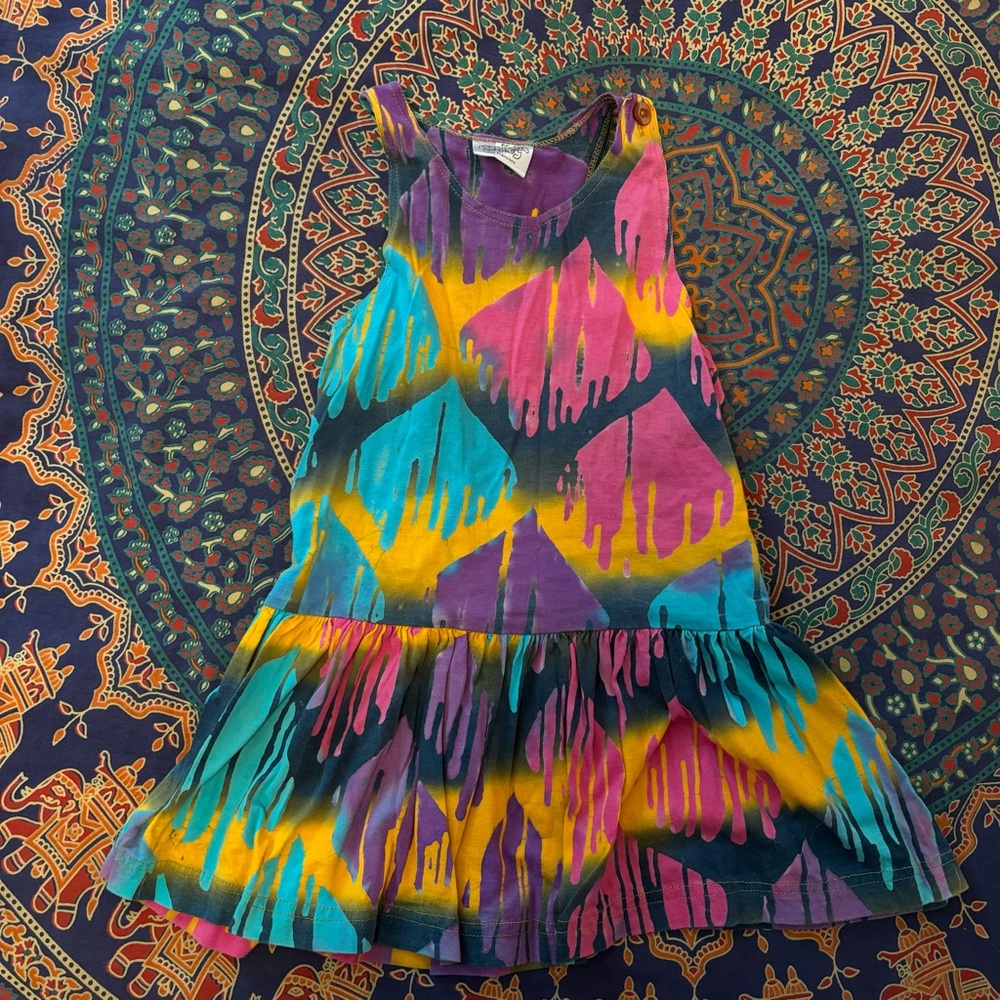 papaya party colorful dress
